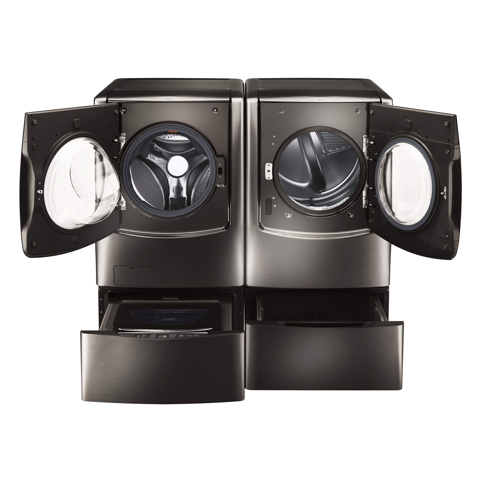 LG SIGNATURE Mega Capacity 5.8 cu. ft. TurboWash Steam Washer and 9.0 cu. image 5