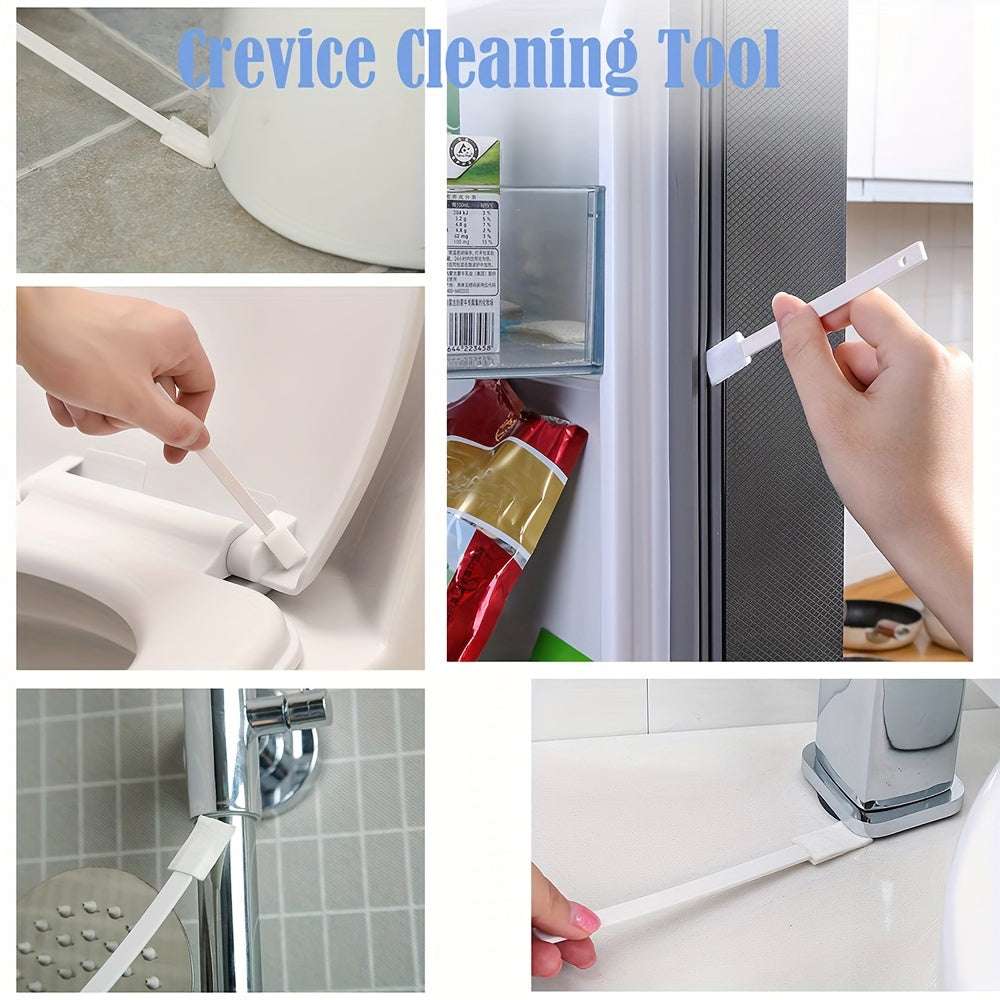 1 Set Of Disposable Toilet Brush Set, 1 Handle+50PCS Cleaning And Replacement H