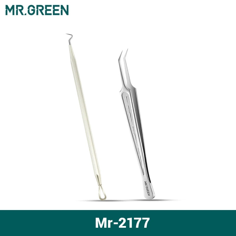 MR.GREEN Acne Remover Needles Blackhead Removal Pimple Comedone ctor Set B image 1