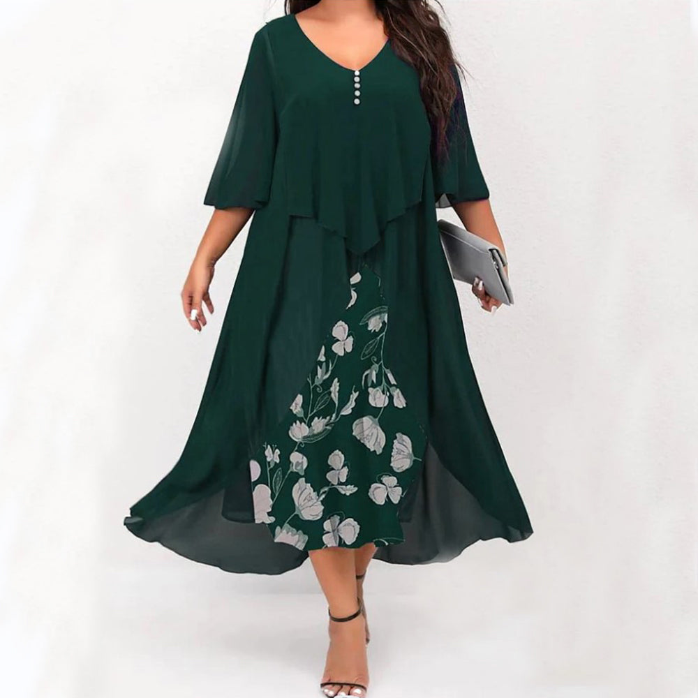 Oversized Long Dress for Women Clothing 2024 Summer Plus Size Elegant Vestidos  image 7