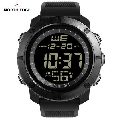 NORTH EDGE Mens Digital Watches Army Military World Time Alarm Sport Stopwatch  image 0