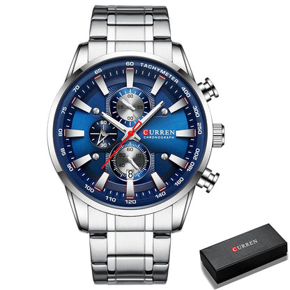 New Watches for Men Top Luxury Brand CURREN Quartz Men’s Watch Sport Waterproof image 2