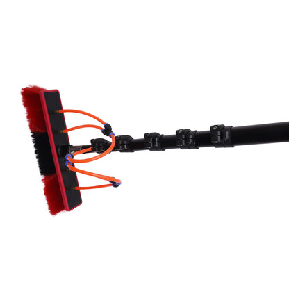 Water Fed Pole Kit, 20ft Length Water Fed Brush, Water Fed Cleaning System, Alu image 5