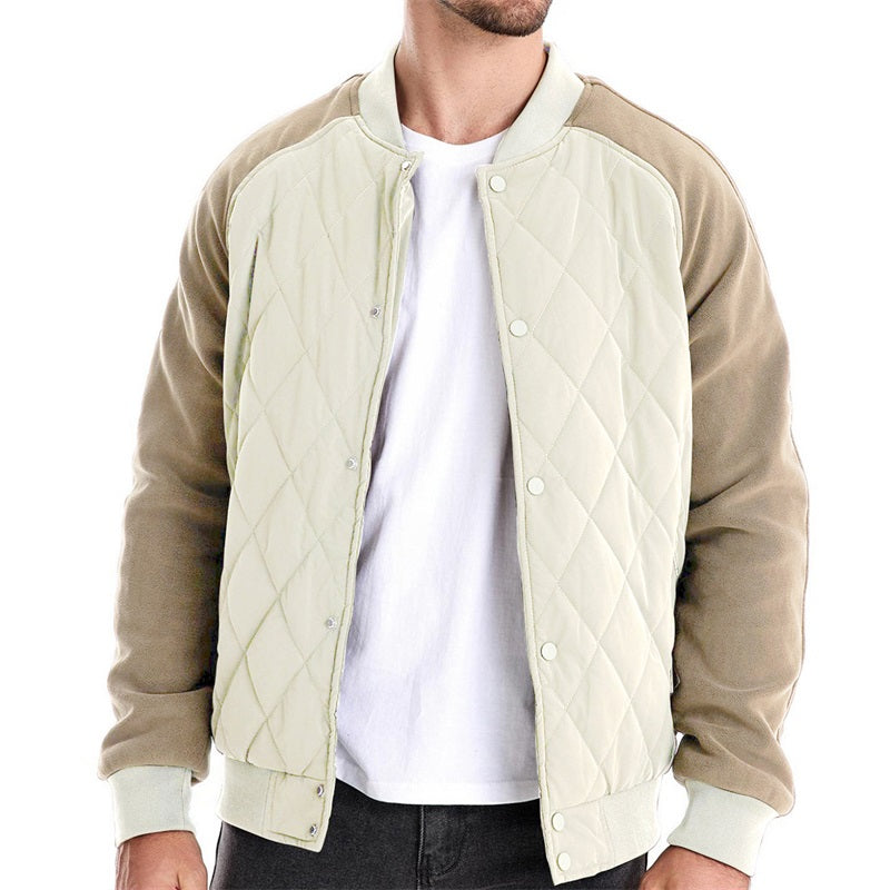 Men s Winter Coats Stylish Long Sleeve Button Up Thick Warm Casual Jackets with image 3