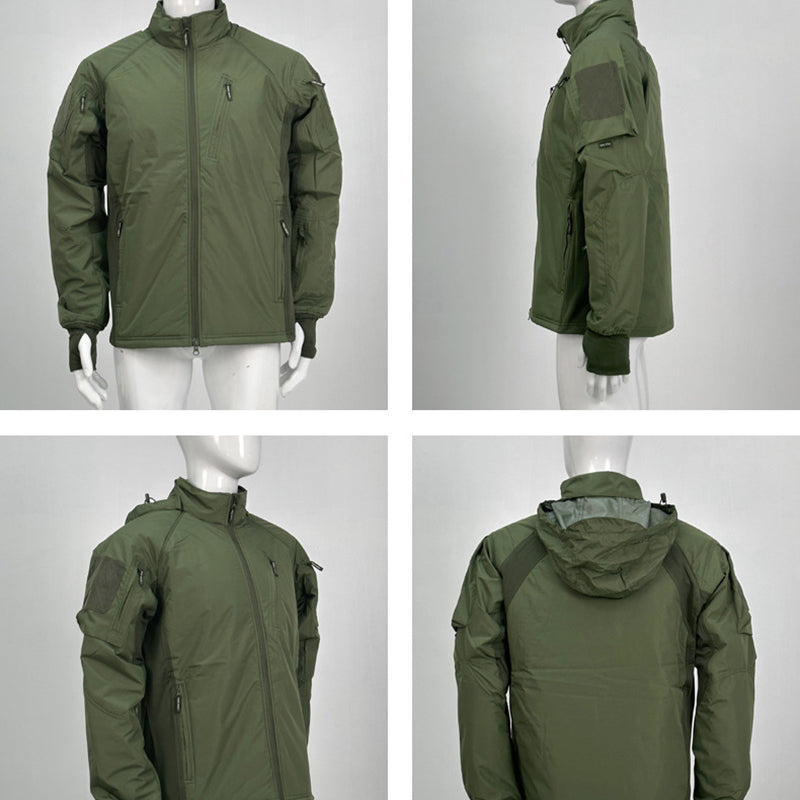 Oulylan Windbreaker Men's Waterproof Tactical Jacket Men Warm Bomber Jacket Cam image 3