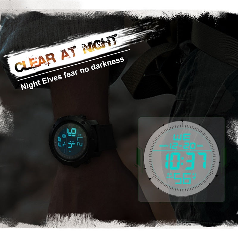 NORTH EDGE Mens Digital Watches Army Military World Time Alarm Sport Stopwatch  image 6