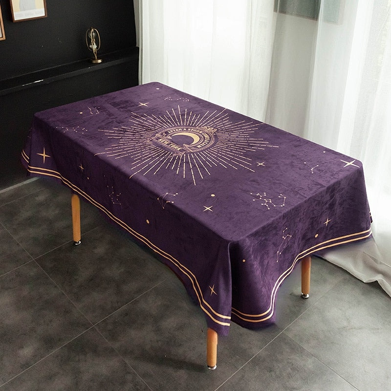 Mystery Tarot  Selling Table Cloth European Rectangular Table Cloth Anti Fou