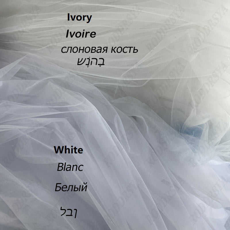 RODDRSYA Short Wedding Dress 2023 A Line Sweetheart Spaghetti Straps Dot Tulle image 9