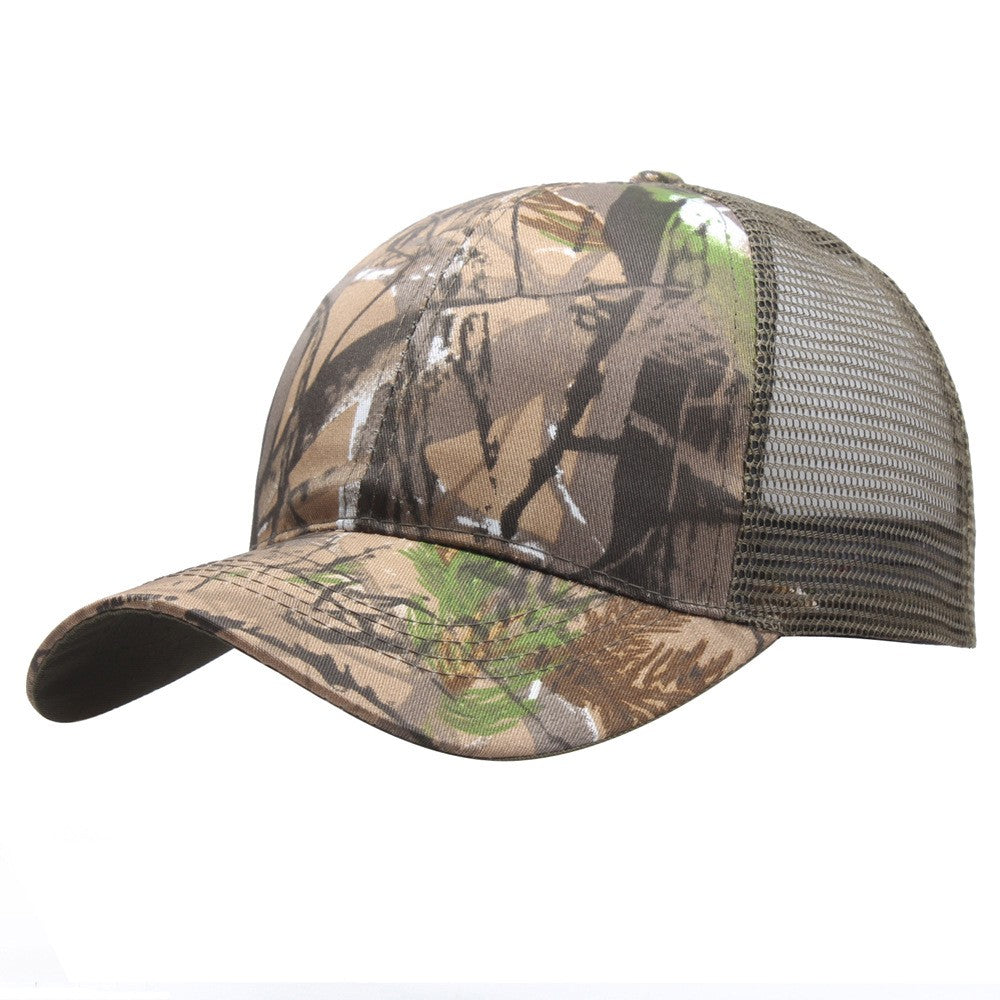 Camouflage Hats PolyesterHats Hunting Fishing Walking Baseball Cap Sunscreen Qu image 0