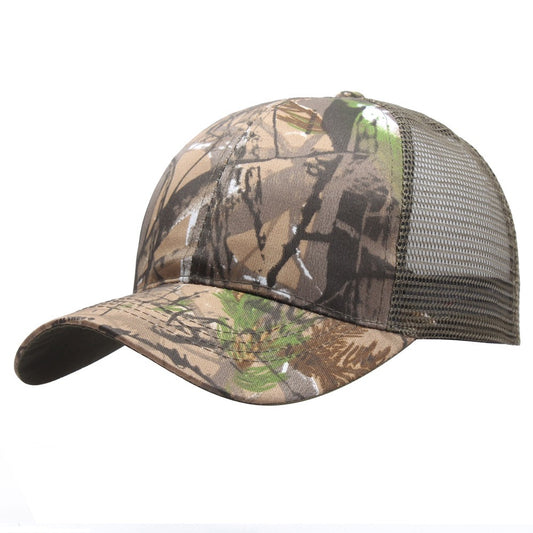Camouflage Hats PolyesterHats Hunting Fishing Walking Baseball Cap Sunscreen Qu image 0