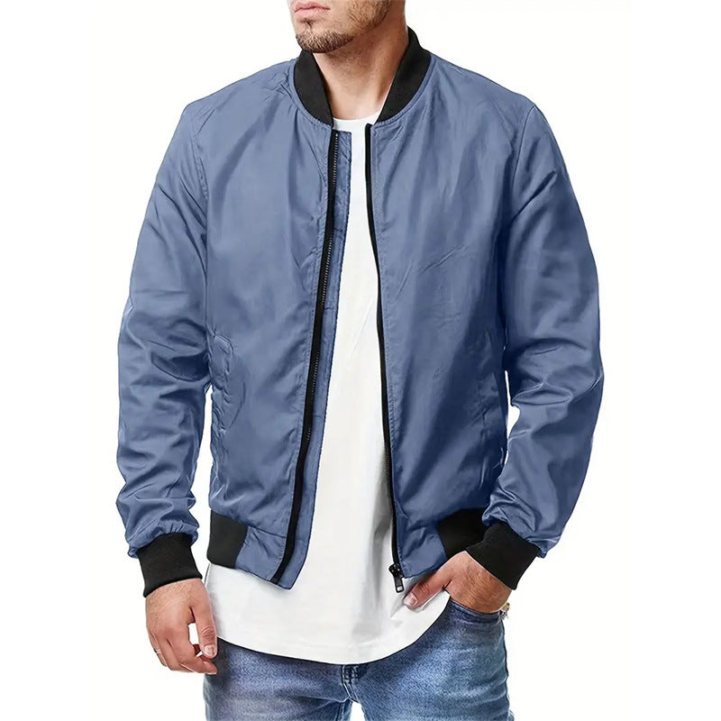 New Military Jacket Men'S Slim Bomber Jacket Spring Autumn R Men Outerwear Ma-1