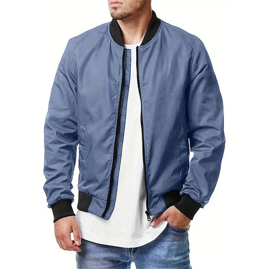 New Military Jacket Men'S Slim Bomber Jacket Spring Autumn R Men Outerwear Ma-1