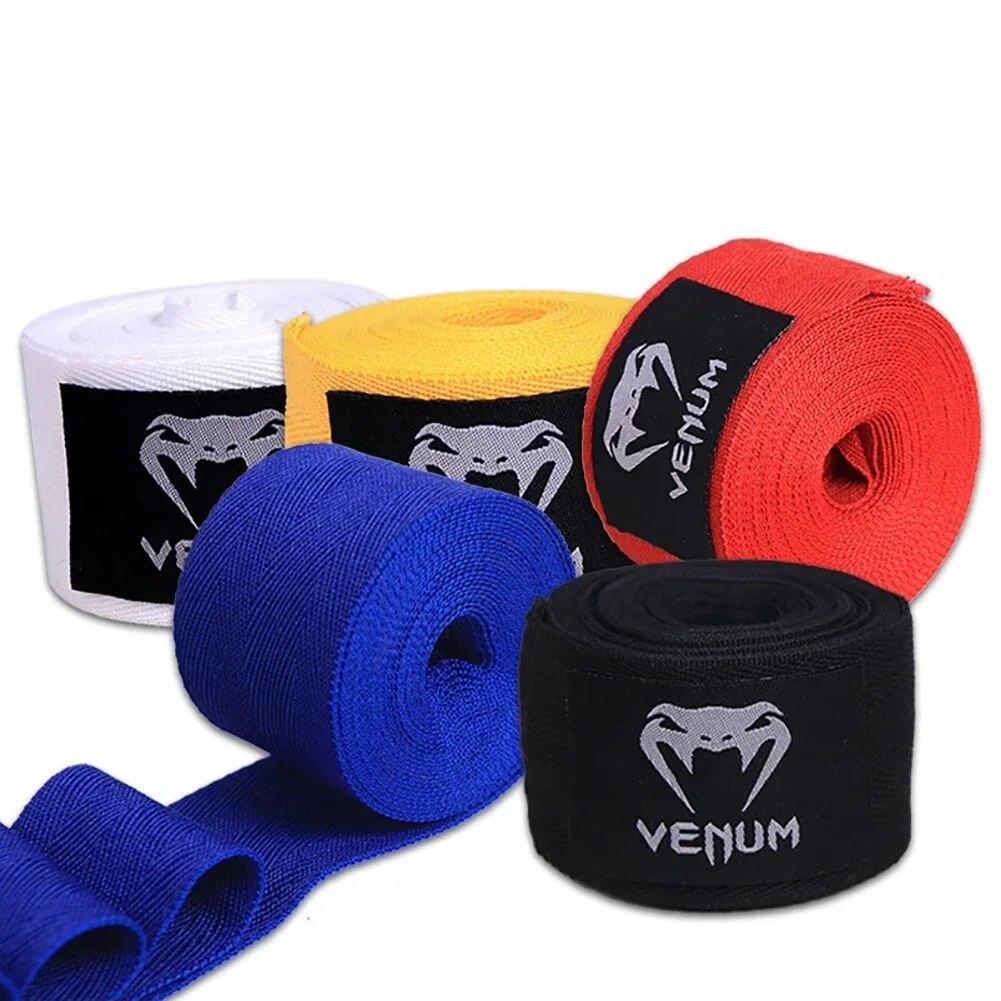 Boxing Bandage Cotton Elastic Bandage Sanda Muay Thai Karate Sports Fist Bandag image 2