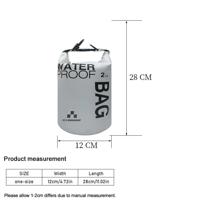 2L Waterproof Dry Bag Pack Sack Swimming Rafting Fishing Boaring River Trekking image 6