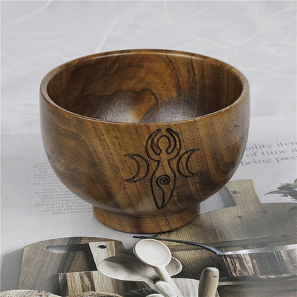 Altar Bowl Handmade  Bowls Ritual Tableware Ceremony Moon Divination Astrologic image 3