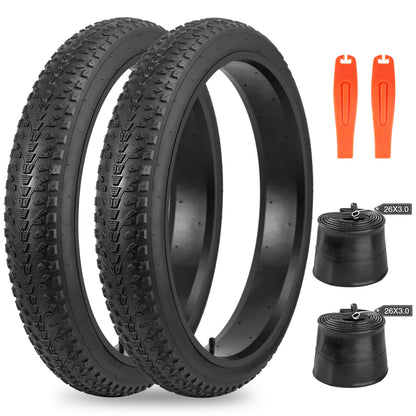 ZUKKA 20/26x3.0 Electric Bike Tire Fat E-Bike Tires Heavy Duty High-Performance image 1