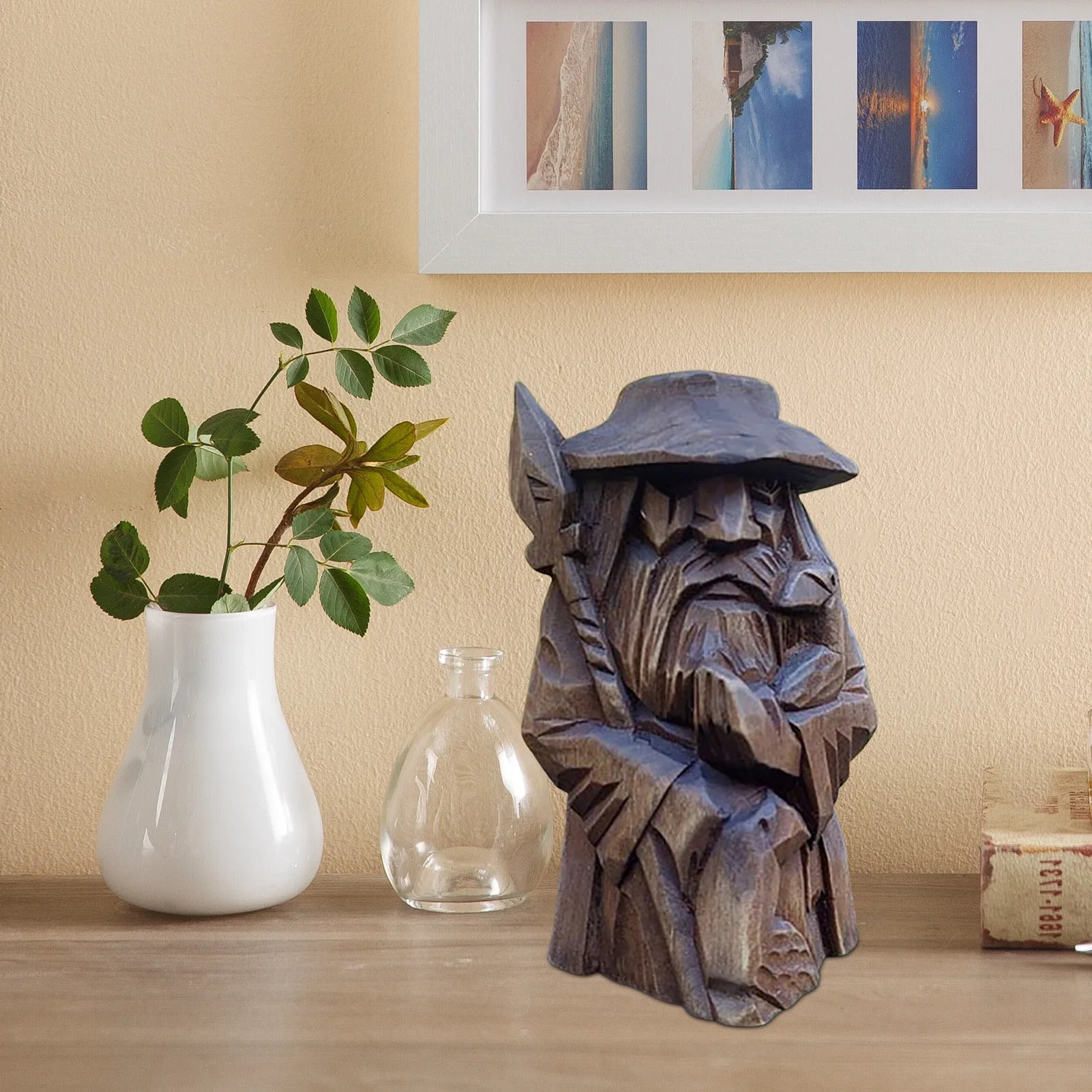 Odin Thor Tyr Ulfhednar Norse Pagan Resin Viking Statue Nordic Pagan Resin Orna image 6