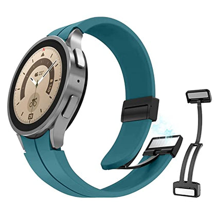 Magnetic Buckle Band for Samsung Galaxy Watch 5 4 Strap 40mm 44mm 5 Pro 45mm Cl image 3