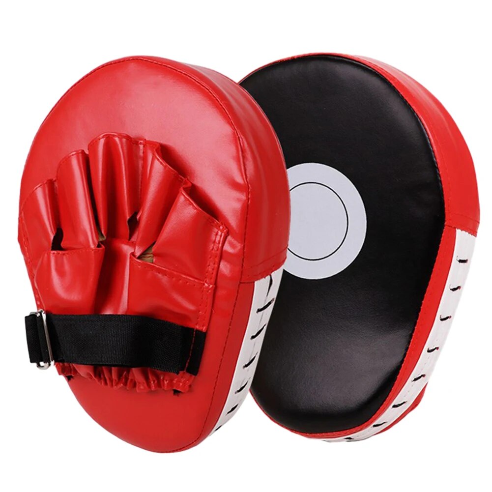 5-Finger Hand Target PU Leather Curved Punching Mitts Breathable Kickboxing Pad image 8