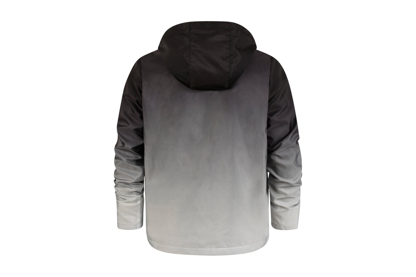 New Men's Clothing Trench Gradient Breathable Pockets Zipper Hooded Pockets Spo image 3