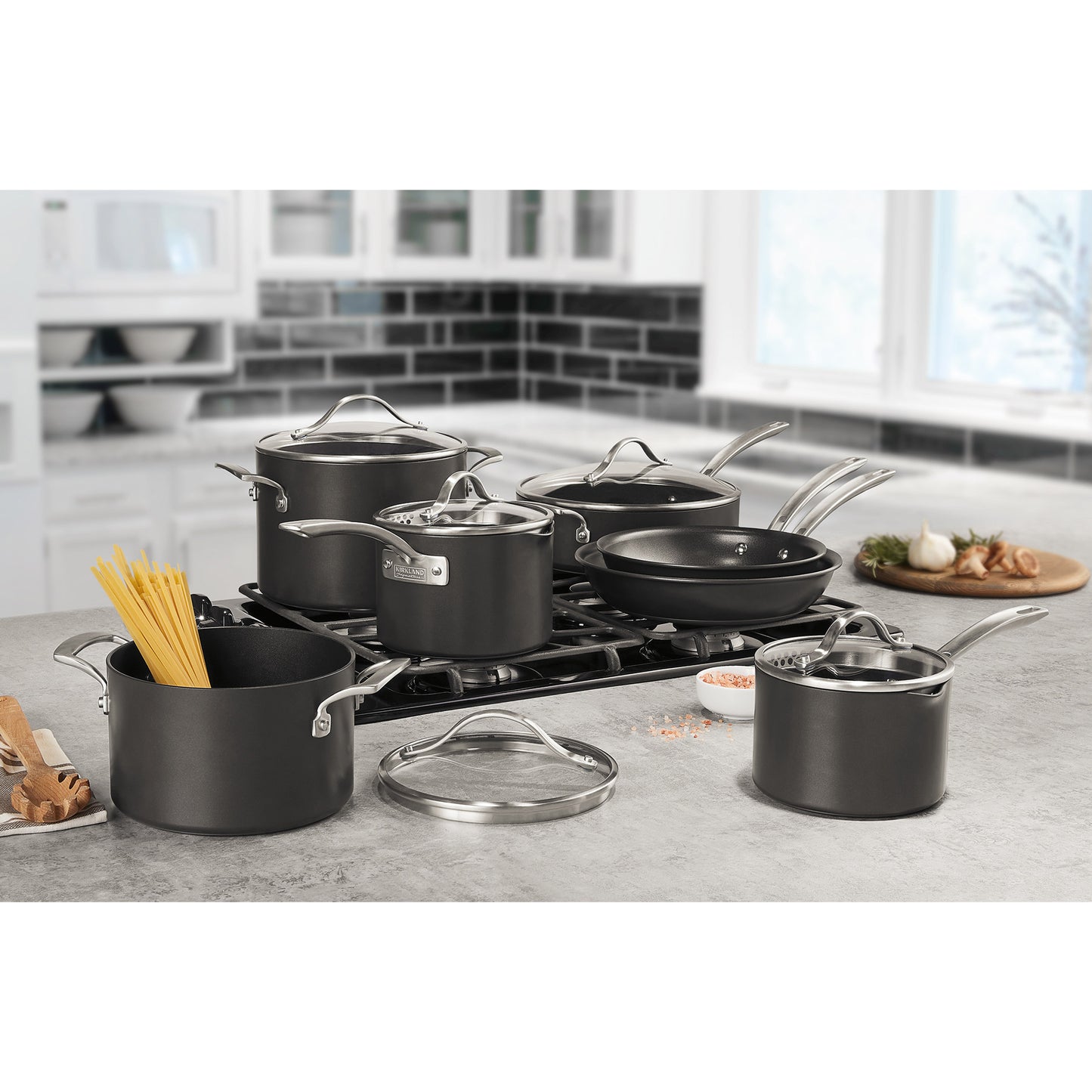 Kirkland Signature 12-piece Non-Stick Cookware Set image 1