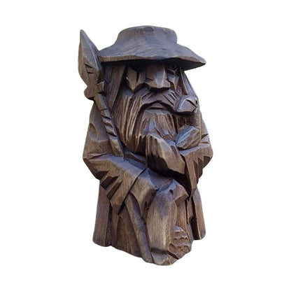 Odin Thor Tyr Ulfhednar Norse Pagan Resin Viking Statue Nordic Pagan Resin Orna image 1