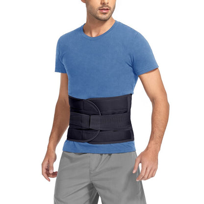 MANIFIQUE Waist Trainer Men Back Support Belt Breathable Mesh Design Slimming B image 4