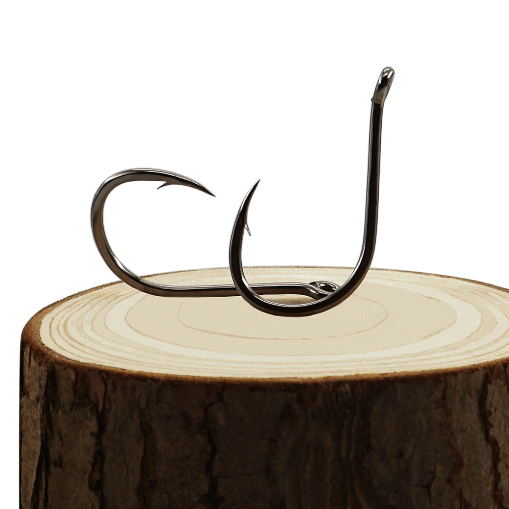 CHINU Fishing Hooks Set Barbed Single Circle Carp Hook High Carbon Steel Sea Fi image 2