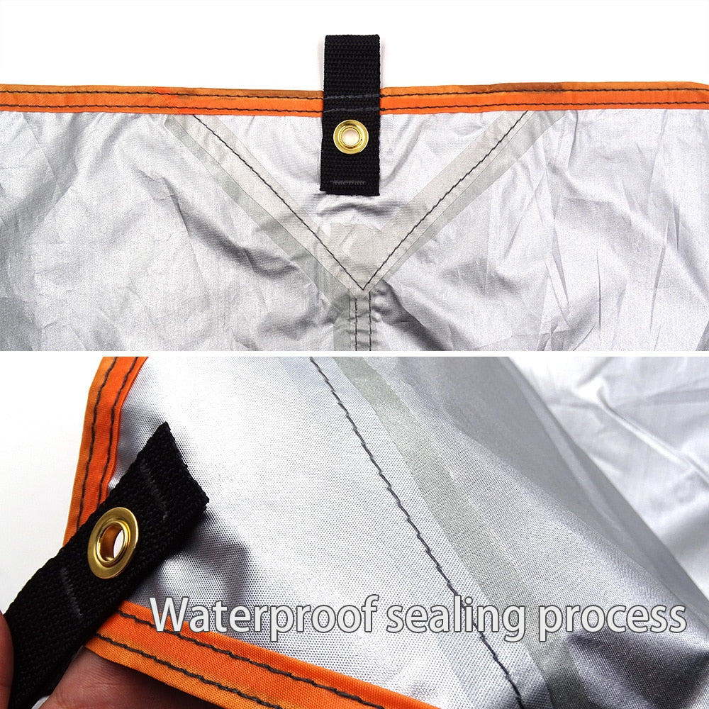 5x3m 4x3m 3x3m Awning Waterproof Tarp Tent Shade Ultralight Garden Canopy Sunsh image 7