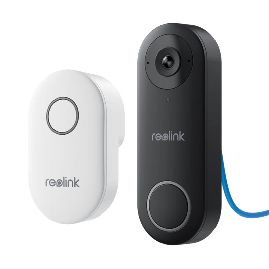 Reolink 2K+ Video Doorbell WiFi & PE Smart Outdoor Home Video Intercom Human D