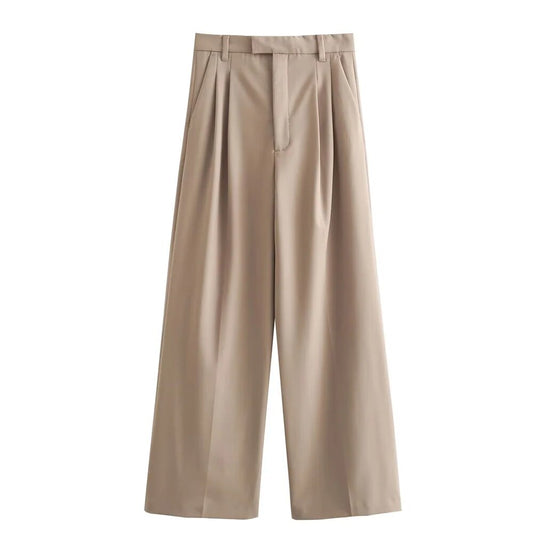 2023 Autumn/Winter New Women Polo Collar Suit Coat V-Neck Sleeveless Ve