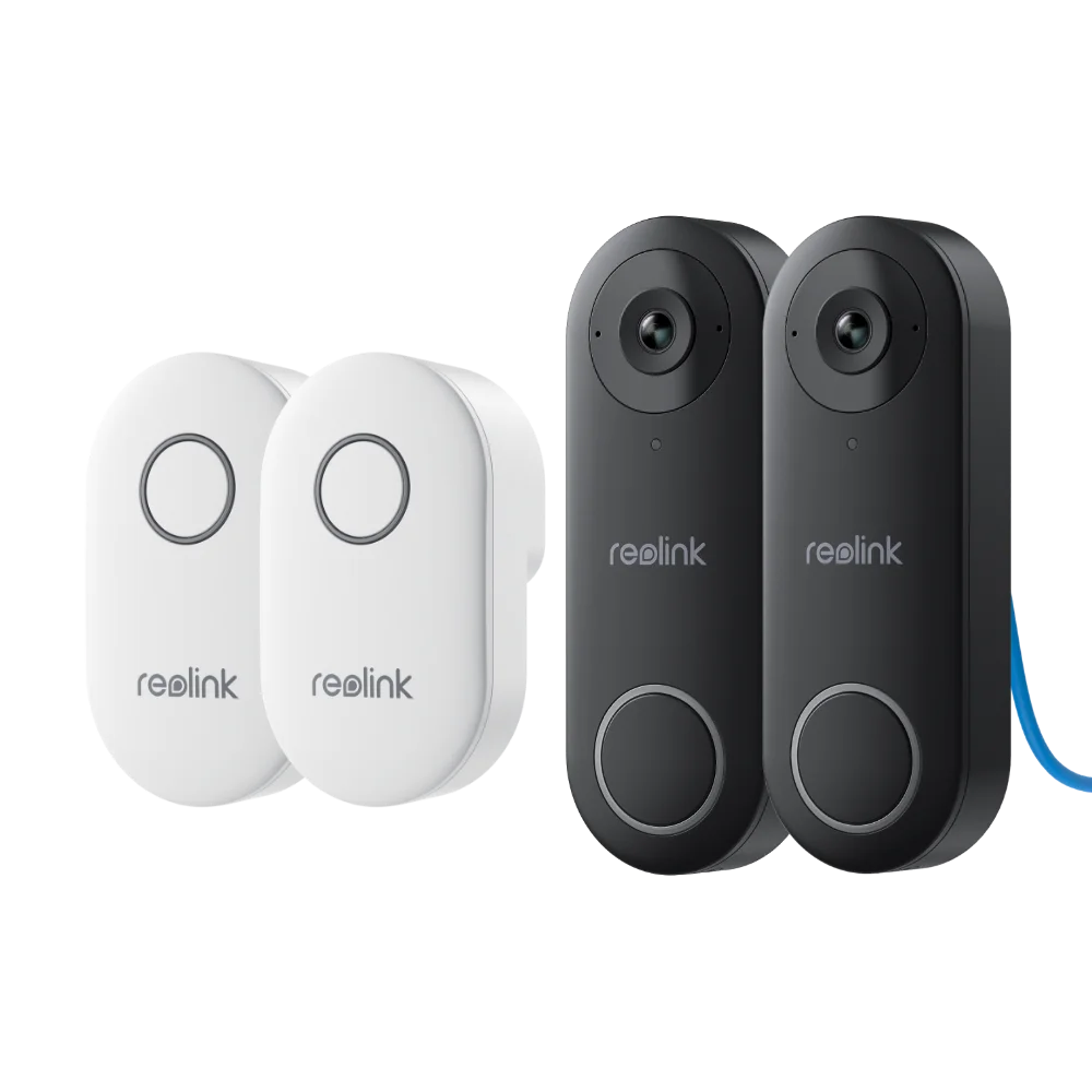 Reolink 2K+ Video Doorbell WiFi & PE Smart Outdoor Home Video Intercom Human D