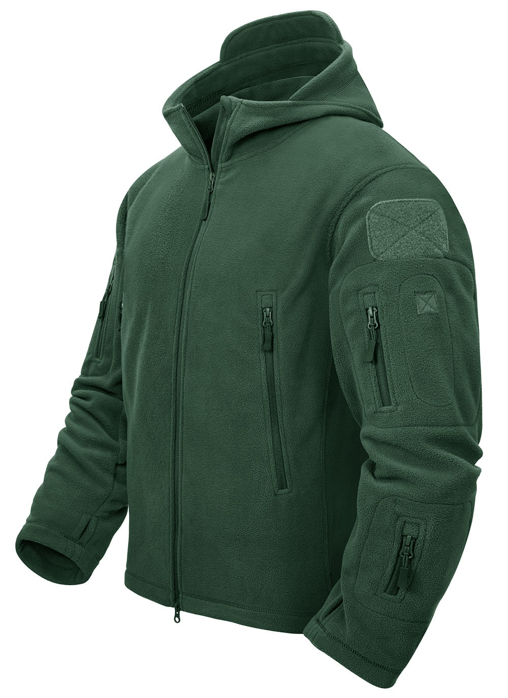 Warm Fleece Tactical Jacket Men's Green Jackets Windbreaker Outdoor Wor