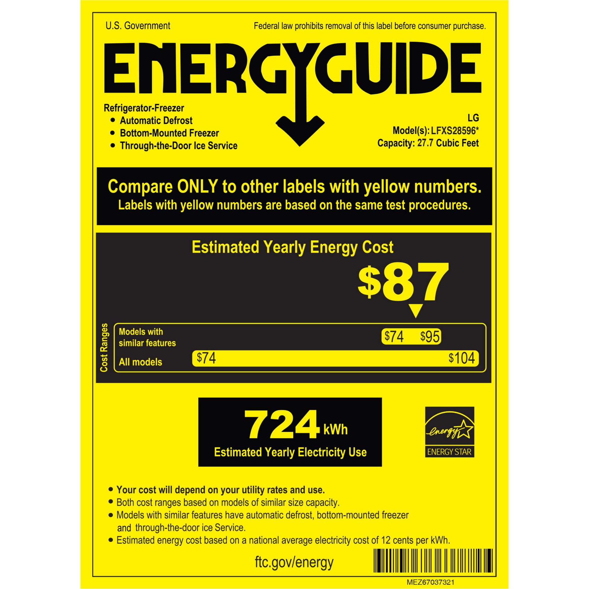 LG 27.5 cu. ft. Wi-Fi Enabled InstaView Refrigerator with Door-In-Door image 2