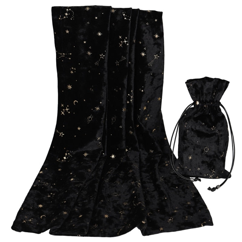 The Velvet Divination Tablecloth with Bag Nordic Metaphysical Altar Cloth Cards image 9