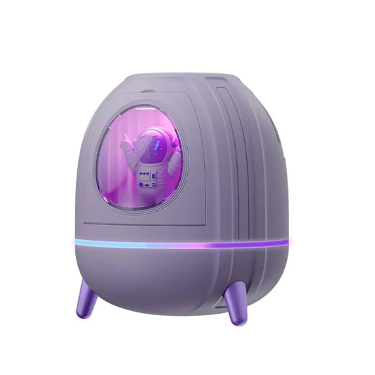 250ML Astronaut Small Air Humidifier Portable With Colorful LED Light