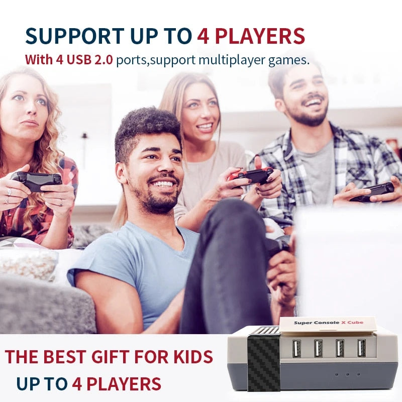 Retro Games for MAME/DC/ARCADE 60000+ Games Super Console X Cube 4K Mini TV Box image 11