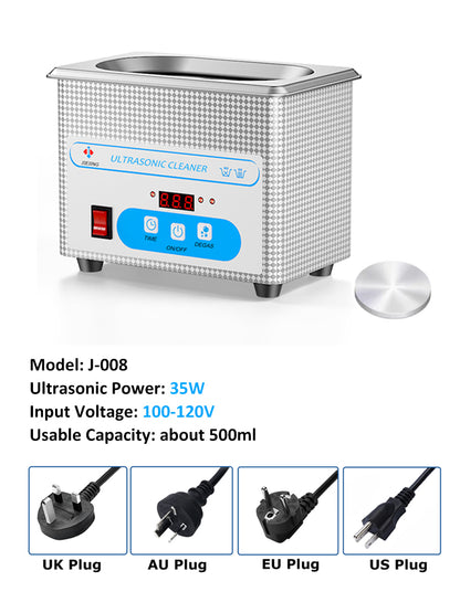 800ml Ultrasonic Cleaner 40kHz Ultra Sonic Cleaner with Timer Ultrasonic Jewelr image 2
