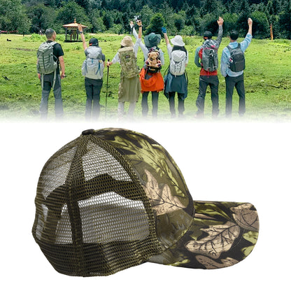 Camouflage Hats PolyesterHats Hunting Fishing Walking Baseball Cap Sunscreen Qu image 12
