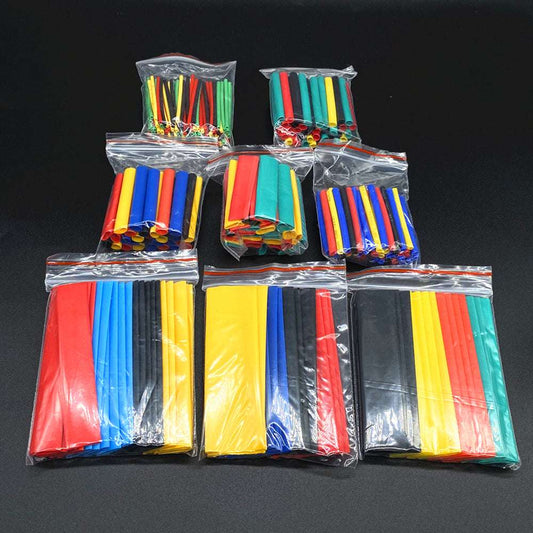 127-750Pcs Heat-Shrink Tubing Thermoresistant Tube Heat Shrink Wrapping Kit Ele