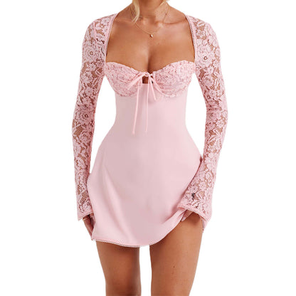 Elegant V-Neck Sleeveless Maxi Dress with Floral Print and Ruffle Hem for Summe image 1