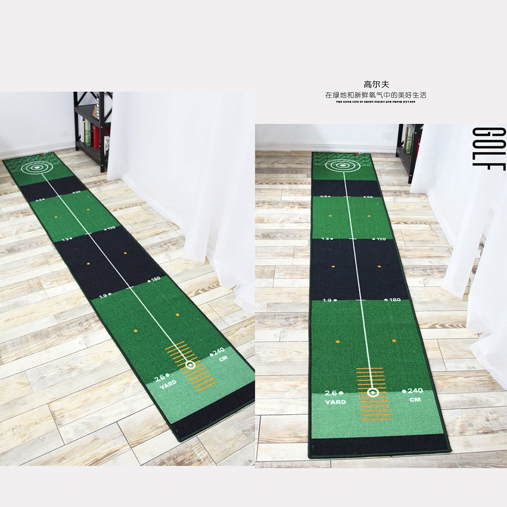 50x300cm Golf Putting Green Mat Indoor Equipment for Home Office Indoor Mini Go image 6