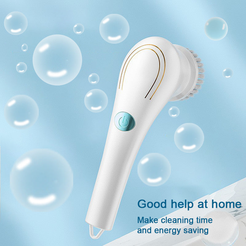 Multi-functional Electric Cleaning Brush for Kitchen and Bathroom - Wireless Ha image 0