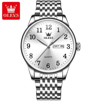 OLEVS New Fashion Watch For Men Top Brand Luxury Sport Waterproof Simple Ultra- image 5