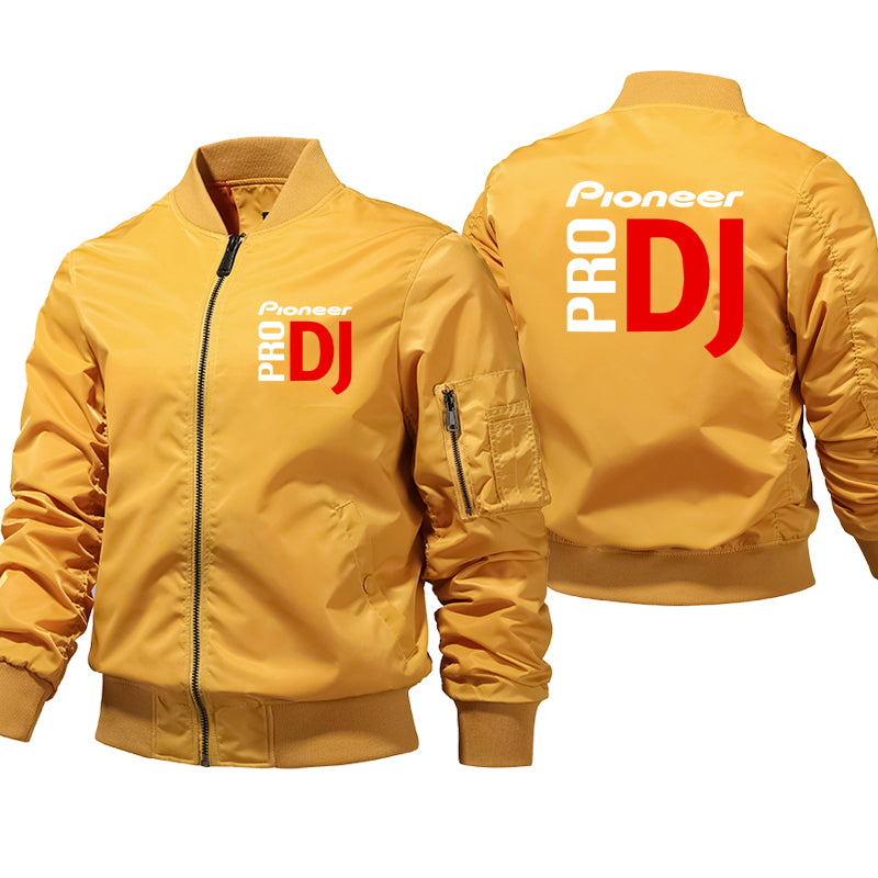 Pioneer Pro DJ Windbreaker Pilot Coat Men's Bomber Jackets Male Clothes Streetw image 4