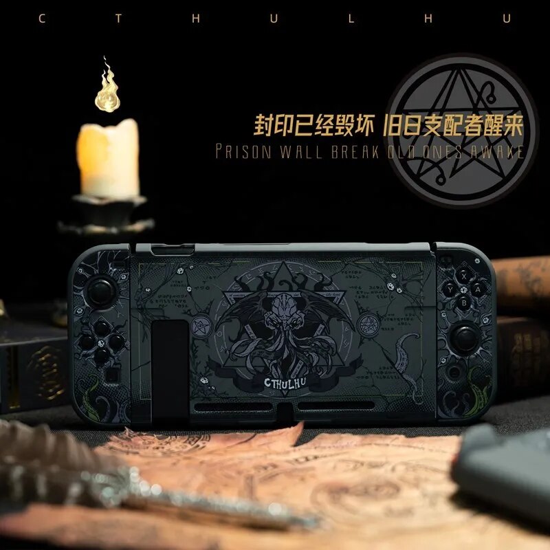GeekShare Great Cthulhu Protective Shell Split JoyCon Case Fairy League Hard Ca image 10