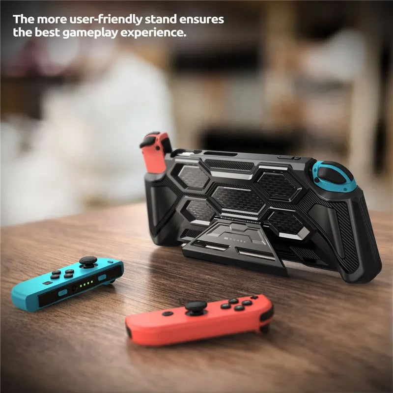 For Nintendo Switch Case MUMBA Battle Series Heavy Duty Grip Cover For Nintendo image 5
