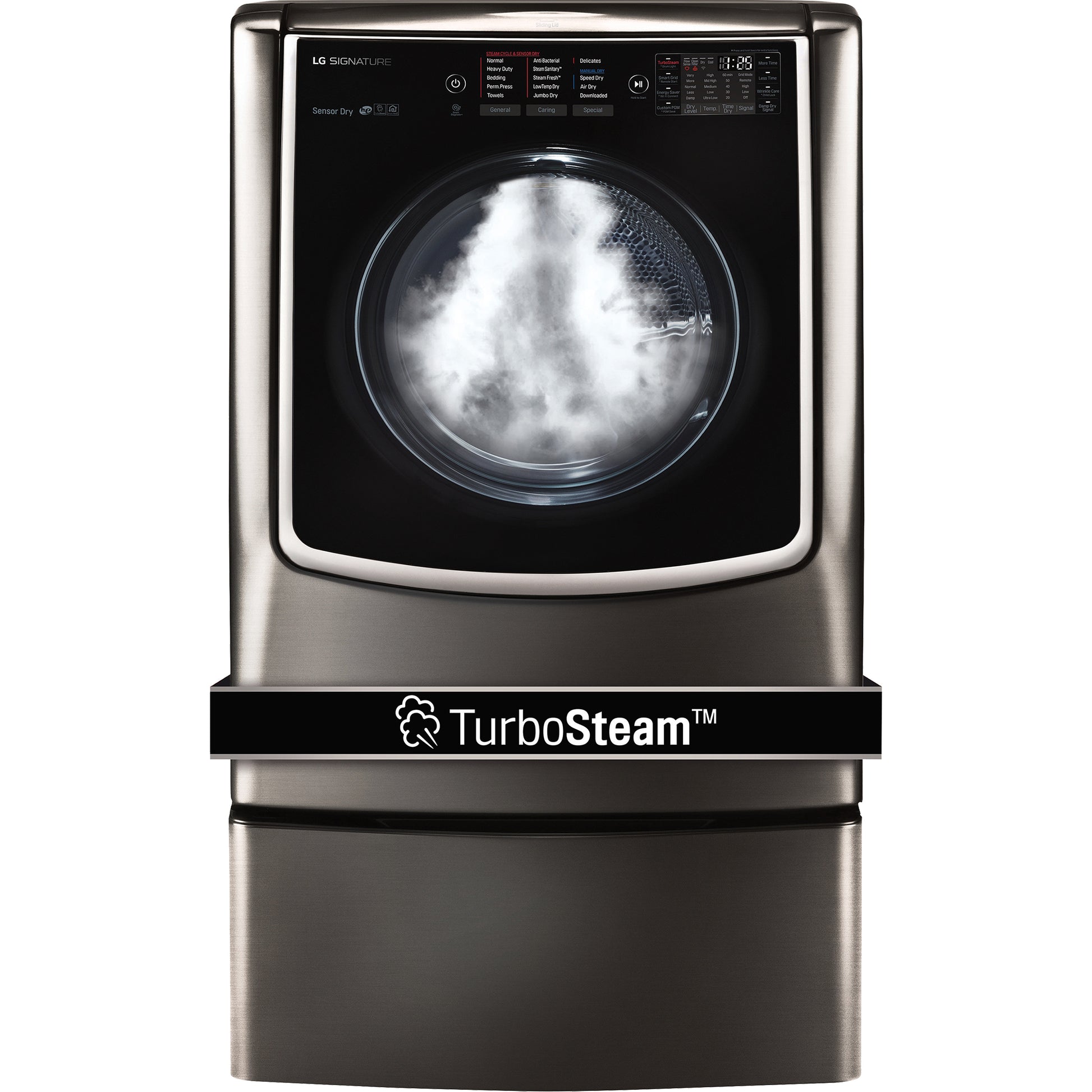 LG SIGNATURE Mega Capacity 5.8 cu. ft. TurboWash Steam Washer and 9.0 cu. image 8