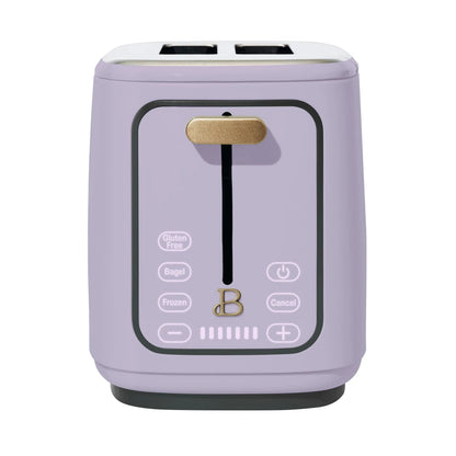2 Slice Touchscreen Toaster, White Icing By Drew Barrymore  Multifunction Break image 4