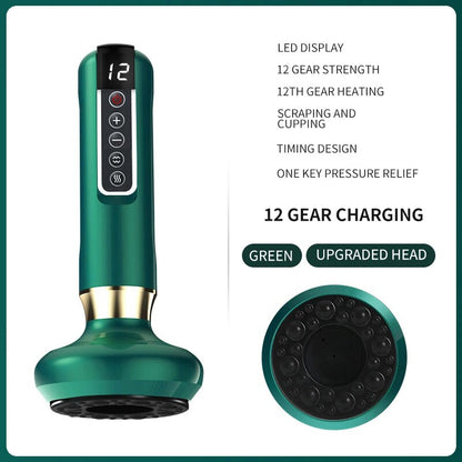 Scraping Infrared Heat Slimming Massage Tricolor Electric Scraping Instrument A image 4